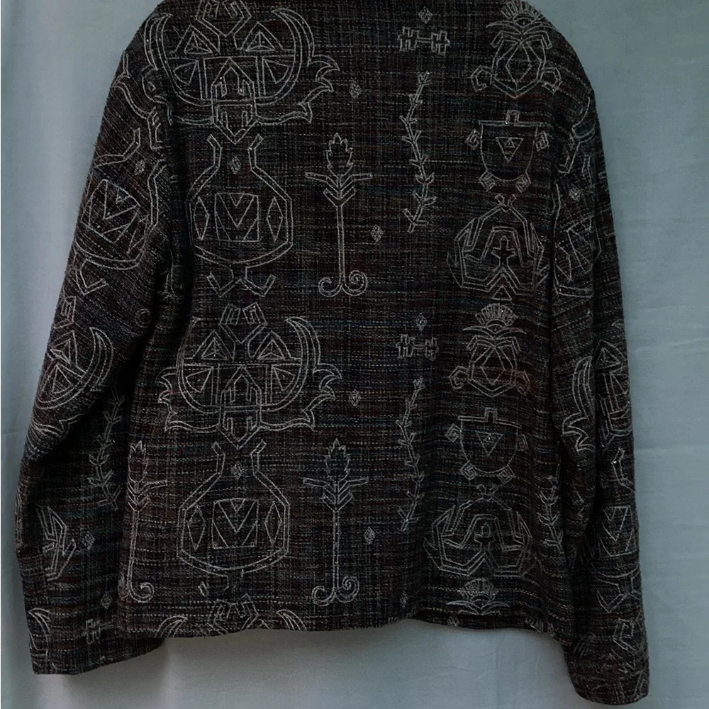 Stone ridge Embroidered Women’s Jacket/ Blazer Size Small - Picture 7 of 14